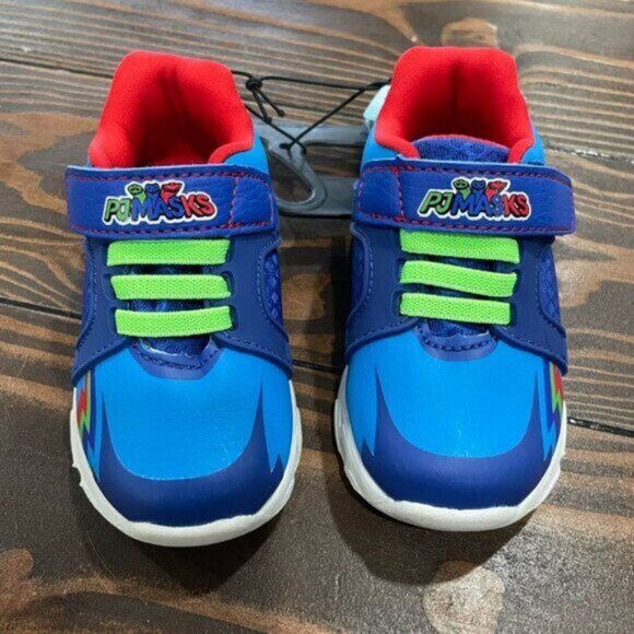 5/$20 NEW 5 Light Up Toddler Boys PJ Masks Sneakers - Picture 4 of 7